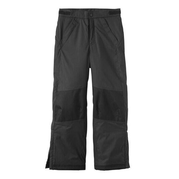 LL Bean Snowboard Pants Kids Youth 8 Black Cold Buster Snow Ski Thinsulate NEW